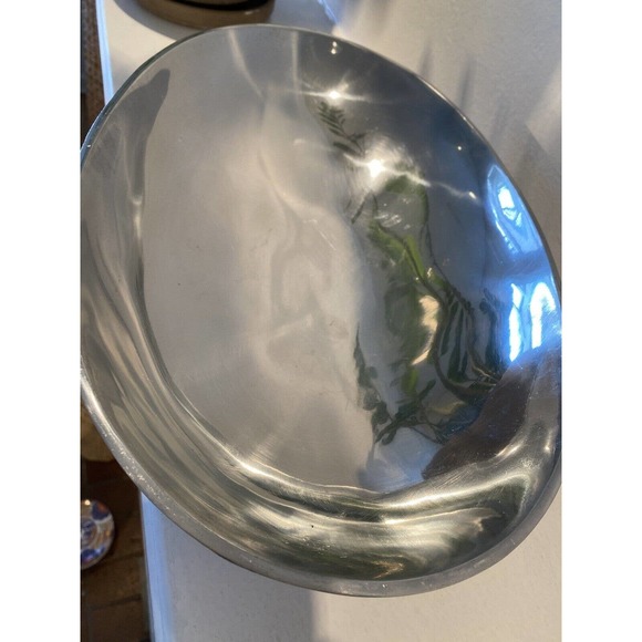 Gift For Her Designer Nima Oberoi-Lunares Large Aluminum Bowl MSRP $379 - Picture 7 of 14